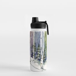 4 Season Watercolor Collection - Winter Water Bottle