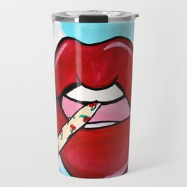 cherry lips Travel Mug
