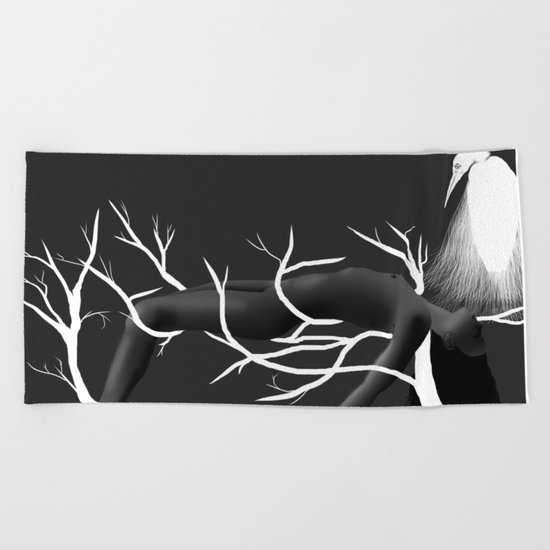 Flight Initiation Distance Beach Towel