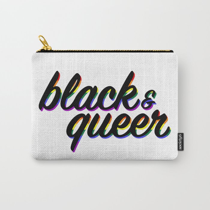 Black & Queer Pride Carry-All Pouch