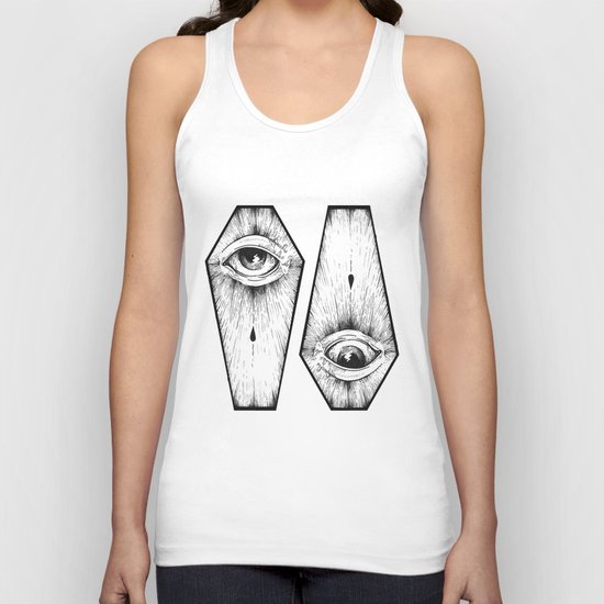 two coffins Unisex Tank Top