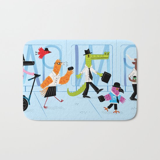 Another Day, Another Dollar Bath Mat