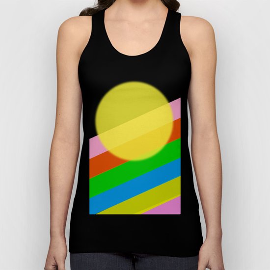 Sunshine and Rainbows Unisex Tank Top