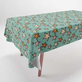 y2k-star blue Tablecloth