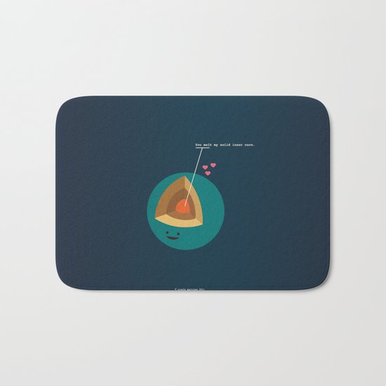 You Melt My Solid Inner Core Bath Mat