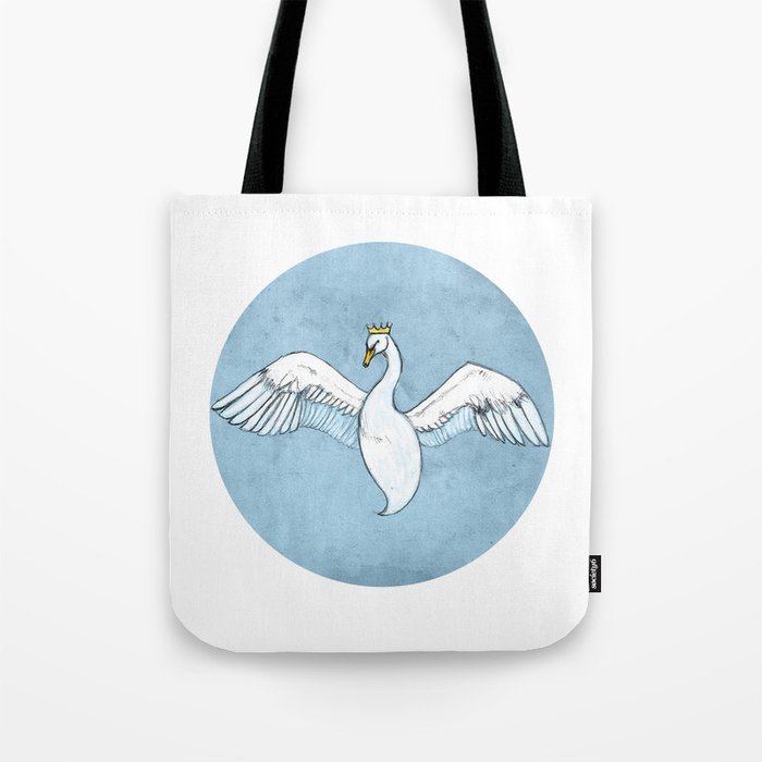 Swan Queen Tote Bag