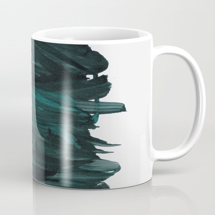 Abstract Minimalism 3 Minimal Ink Decor Art Society6 Coffee Mug By Anitabellajantzart