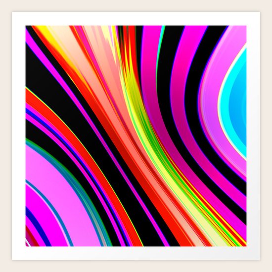 Strata Art Print