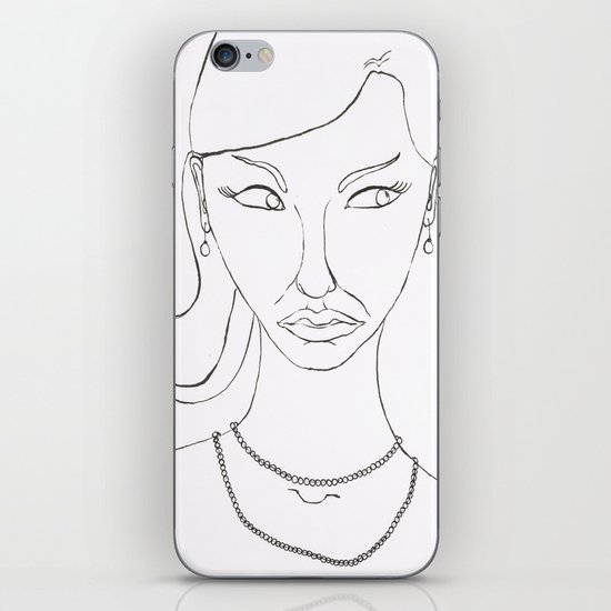 Irene iPhone & iPod Skin