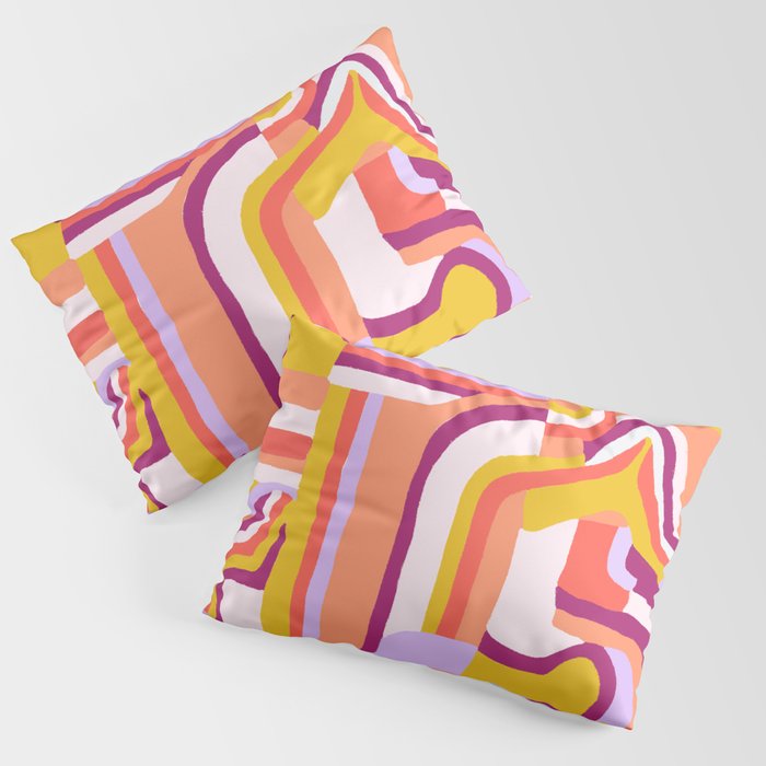 LOLA, Geo Abstract Pillow Sham