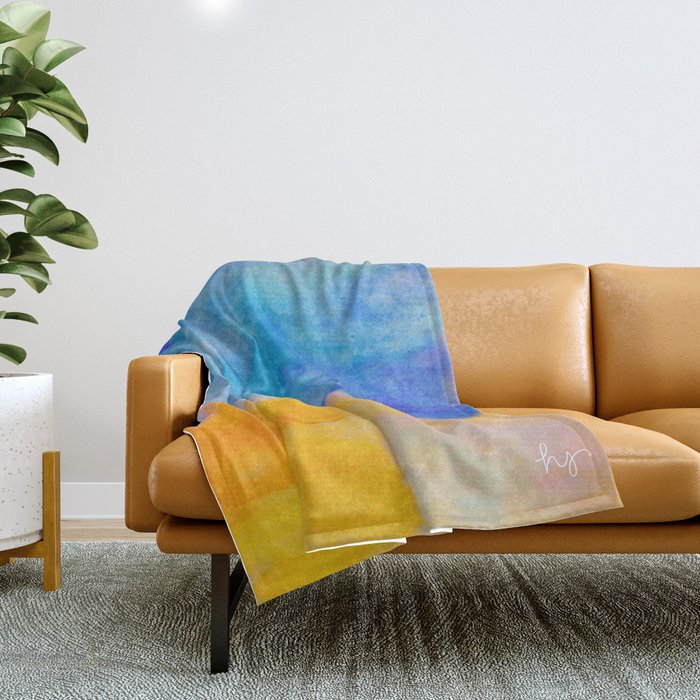 Sunrise Sunset Throw Blanket