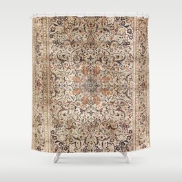 Silk Esfahan Persian Carpet Print Shower Curtain