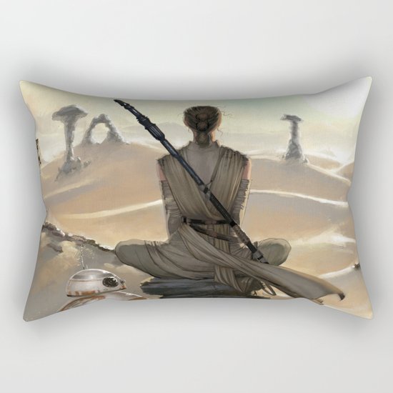 StarWars - Rey Rectangular Pillow