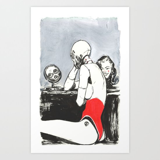 Mirror Art Print