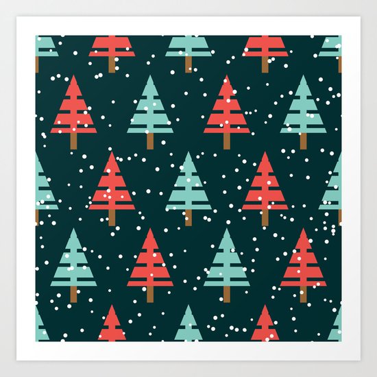Winter Art Print
