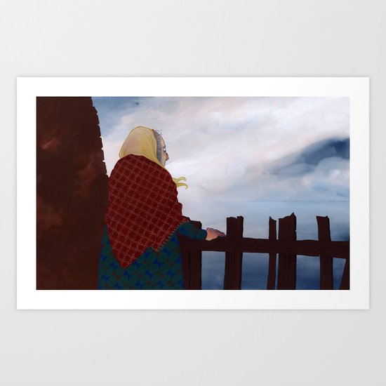 Lost At Sea Art Print