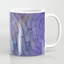 'Careful Where You Stand, In Violet' Coffee Mug