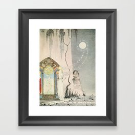 Art by Kay Nielsen from "East of the Sun and West of the Moon" (1914) Framed Art Print