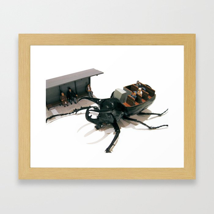 Micromachina – Migration Framed Art Print