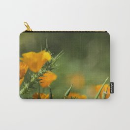 Blurry Poppies Carry-All Pouch