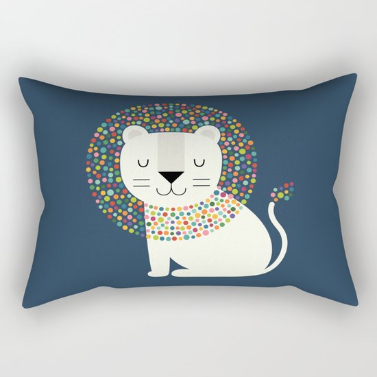 As A Lion Rectangular Pillow