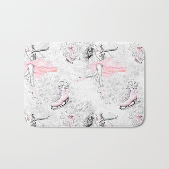 Figure Skating #1 Bath Mat