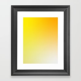 57  Rainbow Gradient Colour Palette 220506 Aura Ombre Valourine Digital Minimalist Art Framed Art Print