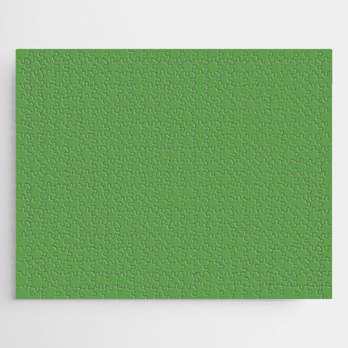 Green Fluid Jigsaw Puzzle
