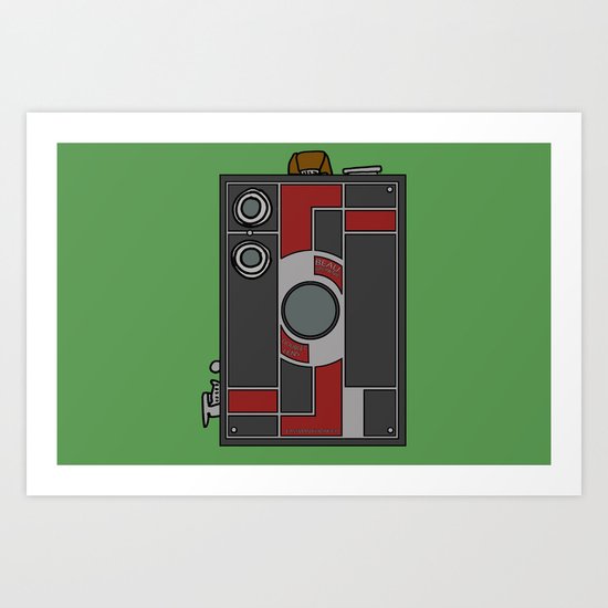 Brownie Beau Art Print