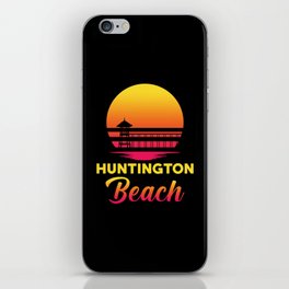 Huntington Beach Retro Souvenir iPhone Skin