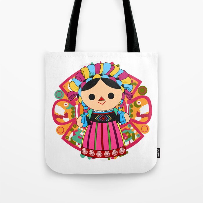 Maria 3 (Mexican Doll) Tote Bag