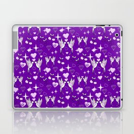 Kitsch Valentine Purple Laptop Skin