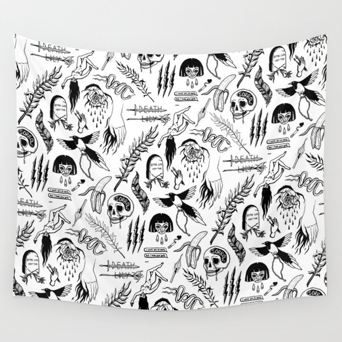 Tattoo hotsell flash tapestry