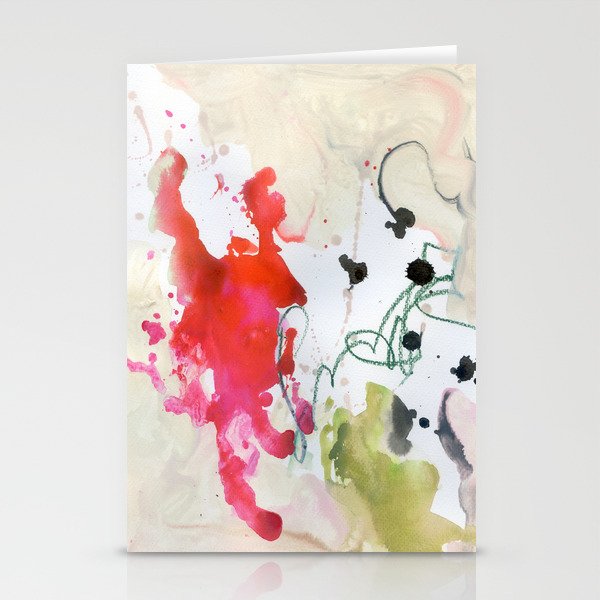 abstract holiday N.o 6 Stationery Cards