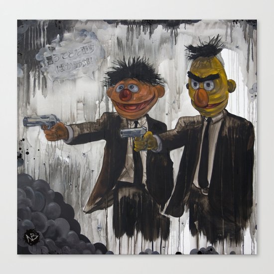 Pulp Street Canvas Print