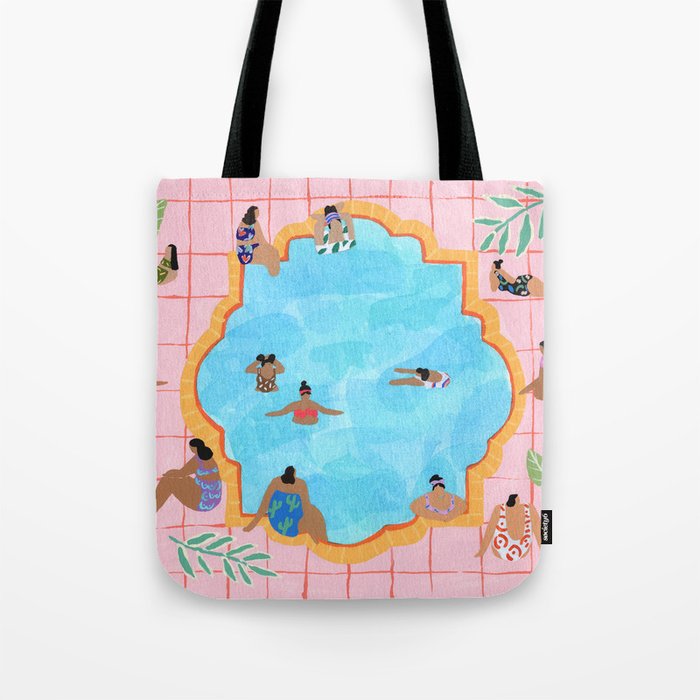 Marigold Pool Tote Bag By Helobir
