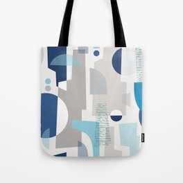 Abstract in blue Tote Bag