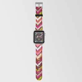 8-Bit Ikat – Magenta & Blush Apple Watch Band