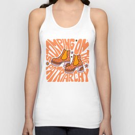Stomping On The Patriarchy Unisex Tank Top