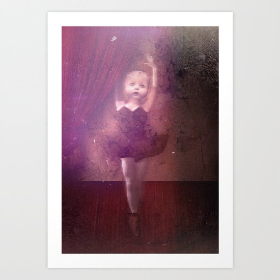putting the damage on Art Print