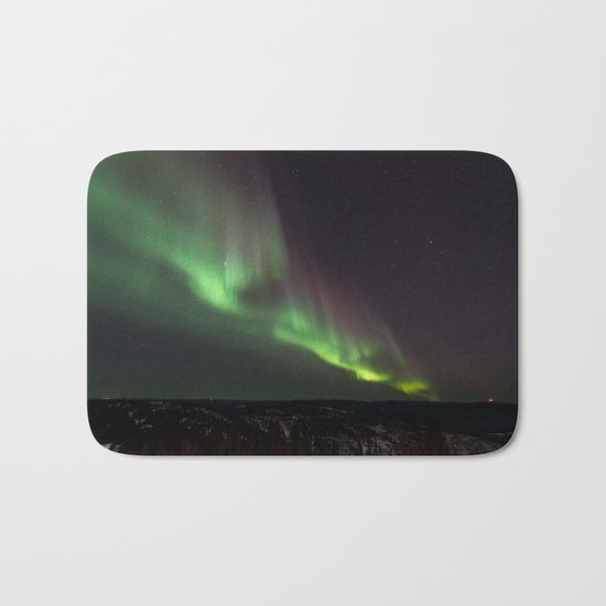 Northern Lights Bath Mat