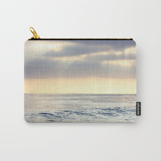 California Sunset over the Pacific Ocean Carry-All Pouch