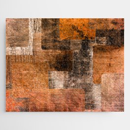 art abstract grunge squares background Jigsaw Puzzle