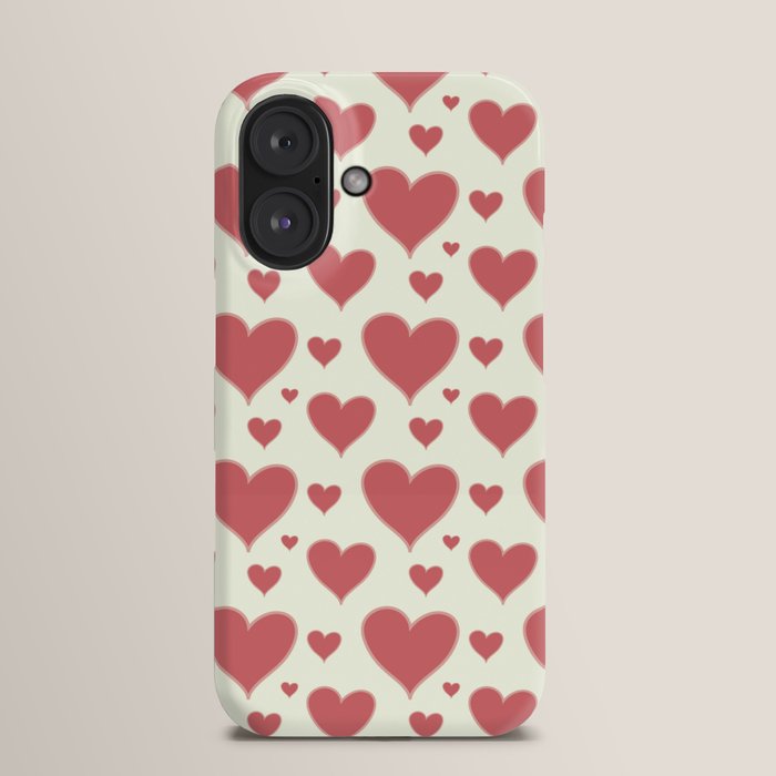 Society6 iPhone L'amour ハート ケース カバー Love Hearts Printed iPhone Cases: 15, 14, Pro Max | Society6