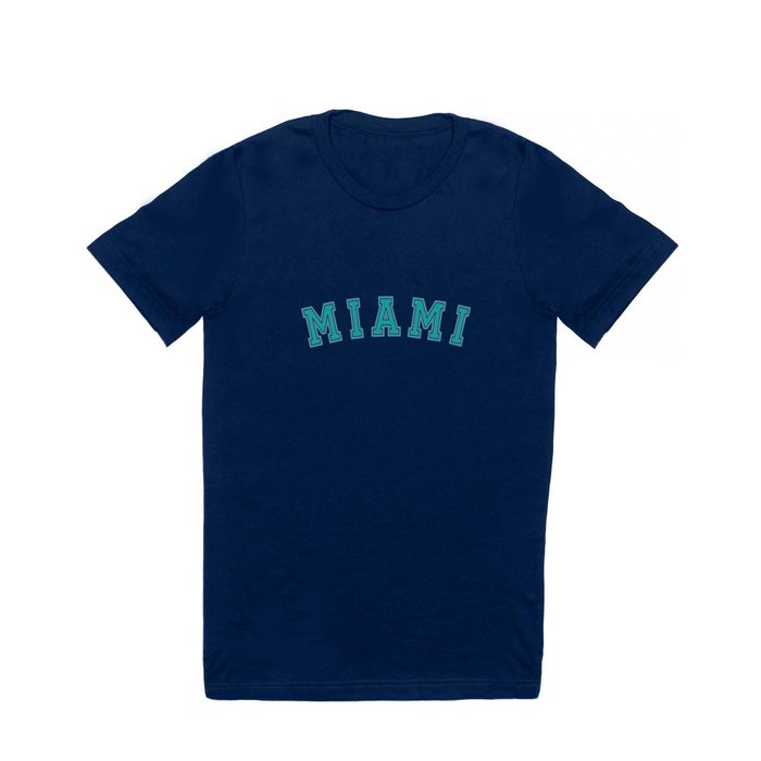 Miami - Teal T Shirt