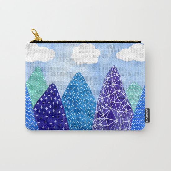 Mountains Carry-All Pouch