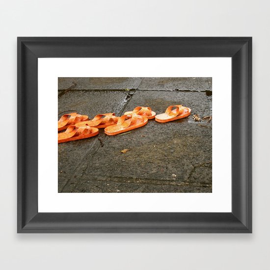 More Than Footsteps Left Behind Framed Art Print