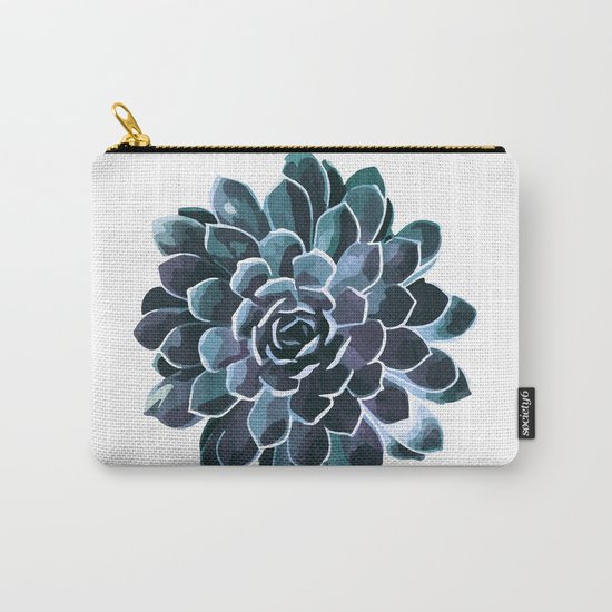 Succulent Echeveria I Carry-All Pouch