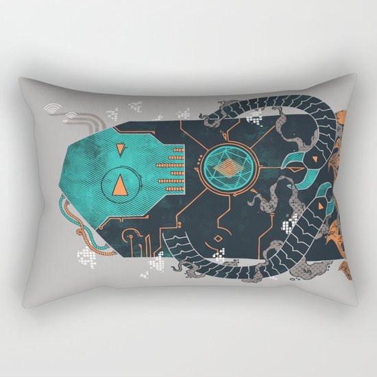 Operate, Annihilate Rectangular Pillow