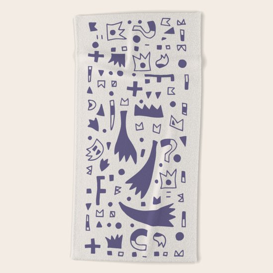 Pattern v9 Beach Towel